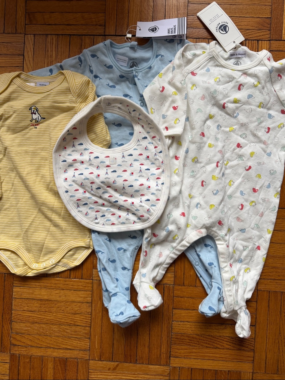 petit bateau baby boy bundle! 5 items. sizes 3-16 months 

All brand new